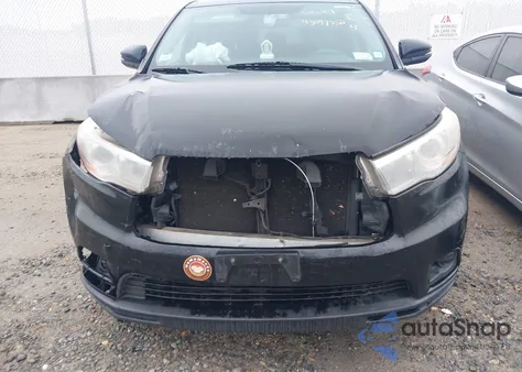 2016 Toyota Highlander Le из США, поврежденный, VIN 5TDZARFH6GS022162